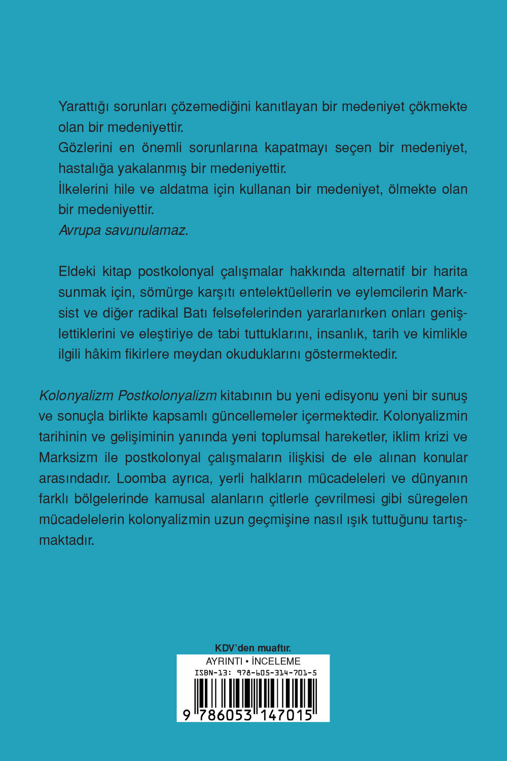 Back Cover