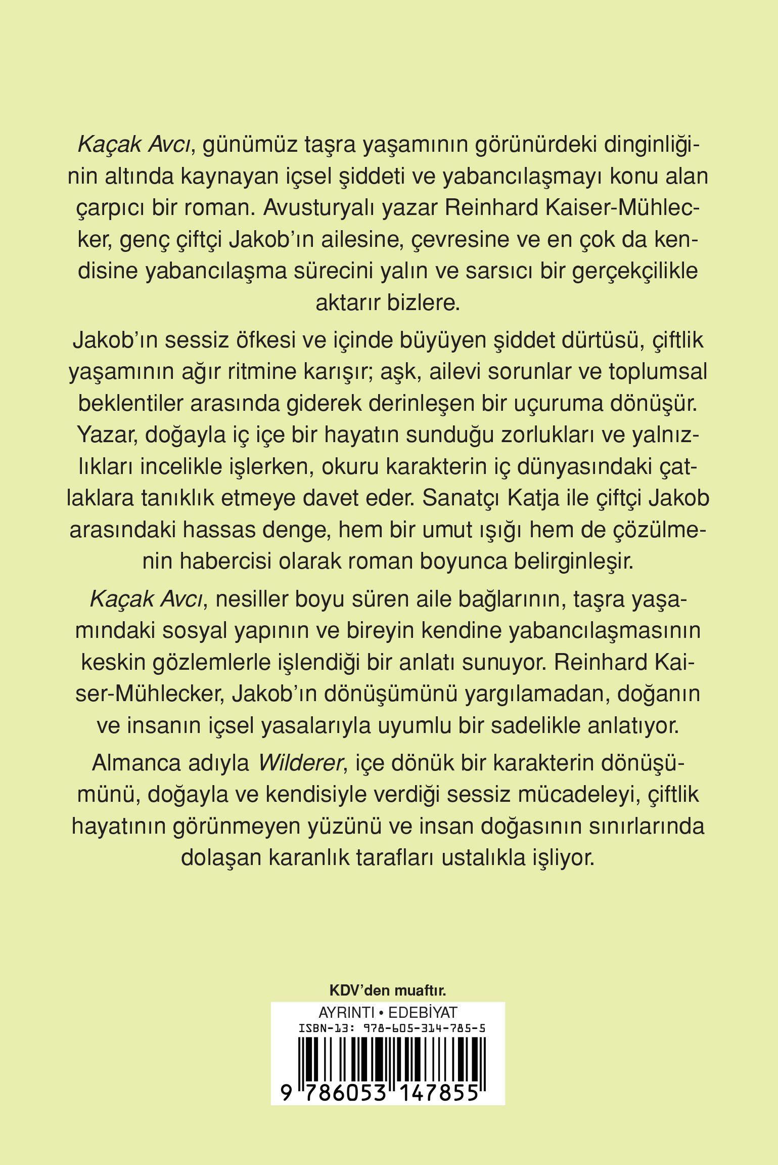 Back Cover
